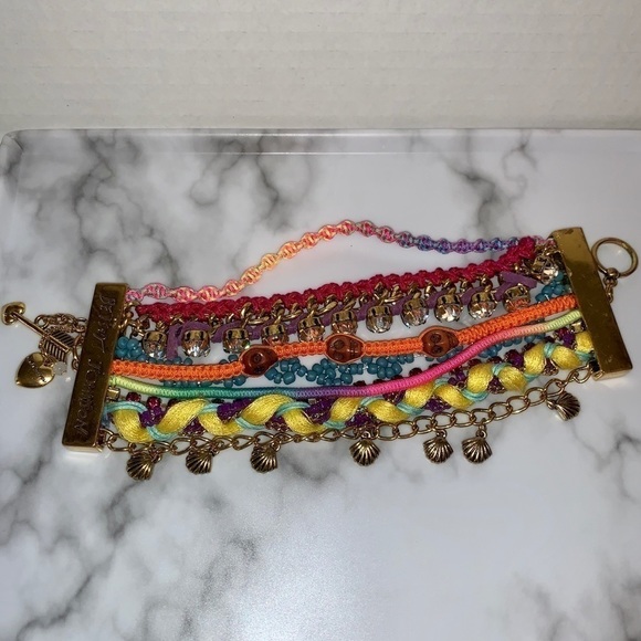 HTF BETSEY JOHNSON ST. BART'S COLLECTION Bracelet - Picture 2 of 11